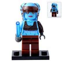 1pcs Jedi Aayla Secura Star Wars II Attack of the Clones Minifigures Block - £2.24 GBP