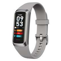 C60 Smart Bracelet 1.1-Inch Amoled Hd Body Temperature Measurement Boys And Girl - £21.68 GBP