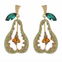 Match-Right Korean Statement 2021 Pear Cactus Flower Earrings for Women ... - £8.34 GBP