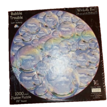 Bubble Trouble 1000 Piece Jigsaw Puzzle 26&quot; Round New Sealed artist Lori... - $27.55