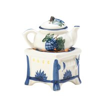 5-Teapot Stove Oil Warmers  Blue - $52.52