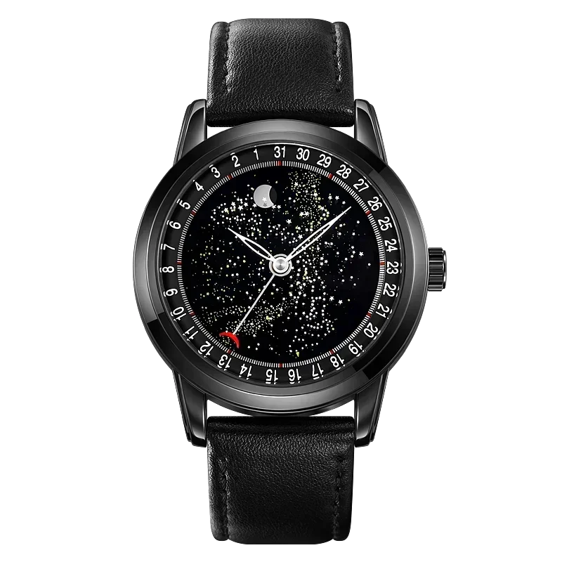 2116 Mens Casual Genuine Leather Strap Date Wristwatch reloj hombre move... - £22.47 GBP