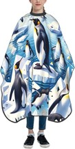 39x47 Inch Youth Haircut Cape Penguins-Nice-Time Barber Cape With Snap C... - $502.94 MXN