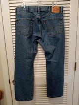 Levis 505 Jeans Tag Size 38X30 (Measures 38X29) Normcore Denim 100% Cotton - £13.37 GBP