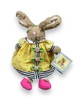 1999 Cuties by Mary Engelbreit A Miniature Collection Bunny Rabbit Doll +tag - £20.97 GBP