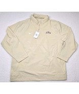 Nike Dri-Fit Quarter-Zip Pullover Beige Long Sleeve Hooded XXL Whitehall... - $814.76 MXN