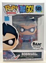 Funko Pop! Teen Titans Go! Robin as Red X Unmasked BAM! Exclusive #585 F6 - £41.68 GBP