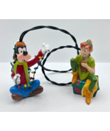 Vintage Disney Peter Pan Goofy Light Up EZ Light Illuminated Ornament - $15.00