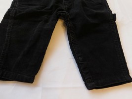 In Design Kids Baby Boy&#39;s Pants Overalls Corduroy Black Size 18 Months I... - $12.86