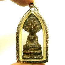 Phra Prokpo Chiangsan Amulet Pendant Buddha Bless Lucky Life Happy Rich Success - £820.55 GBP