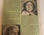 Gene Wilder  vintage One Page Article Bans Critic Arthur Knight AR1 - £4.66 GBP