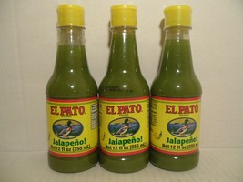 EL PATO Jalapeño Green Hot Sauce (**FREE PRIORITY MAIL SHIPPING *** 3-pa... - $21.77