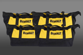 Dewalt Heavy Duty Tool Bag for power tools 15inch Bag Yellow and Black 4 Pack - $101.99