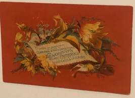 JJ Hollister Sewing Machine Victorian Trade Card Washington DC VTC 5 - $6.92