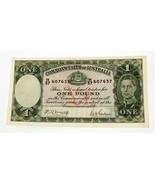 1942 Australie Un Dollar Pick#26b Extra Fin État - $597.50 CAD