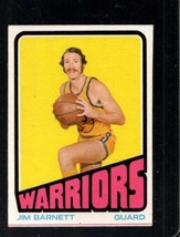 1972-73 Topps #71 Jim Barnett Ex Warriors Nicely Centered *X54262 - £3.85 GBP