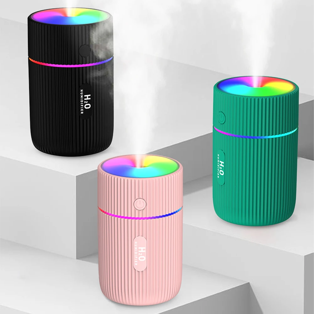 220ML Humidifier Portable USB Ultrasonic Colorful Cup Aroma Diffuser Cool Mist - £13.83 GBP+