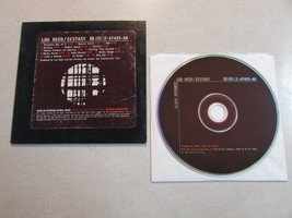 Lou Reed Esctacy 2000 Rare Promo Advance Album Cd In Cardboard Sleeve 2-47425-AB - £4.32 GBP