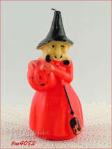 Vintage Gurley Candle Tall Halloween Witch (#M4083) - $48.00
