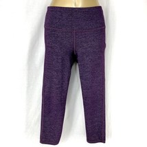 Athleta Chaturanga Purple Crop Capri Legging Pants Athletic Yoga Womens Size XS - £14.87 GBP
