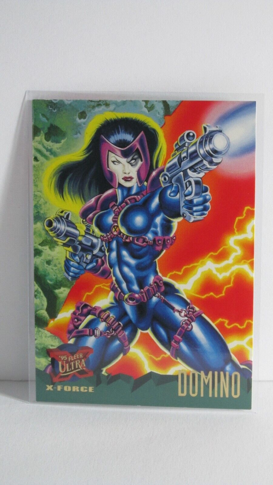 Primary image for 90's Nostalgia 1995 Fleer Ultra X-Men Trading Card #115 Domino