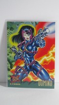90's Nostalgia 1995 Fleer Ultra X-Men Trading Card #115 Domino - $3.25