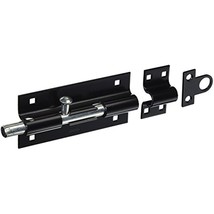 NATIONAL MFG/SPECTRUM BRANDS HHI N152-133 Heavy Barrel Bolt, 8-Inch, Black - $29.20