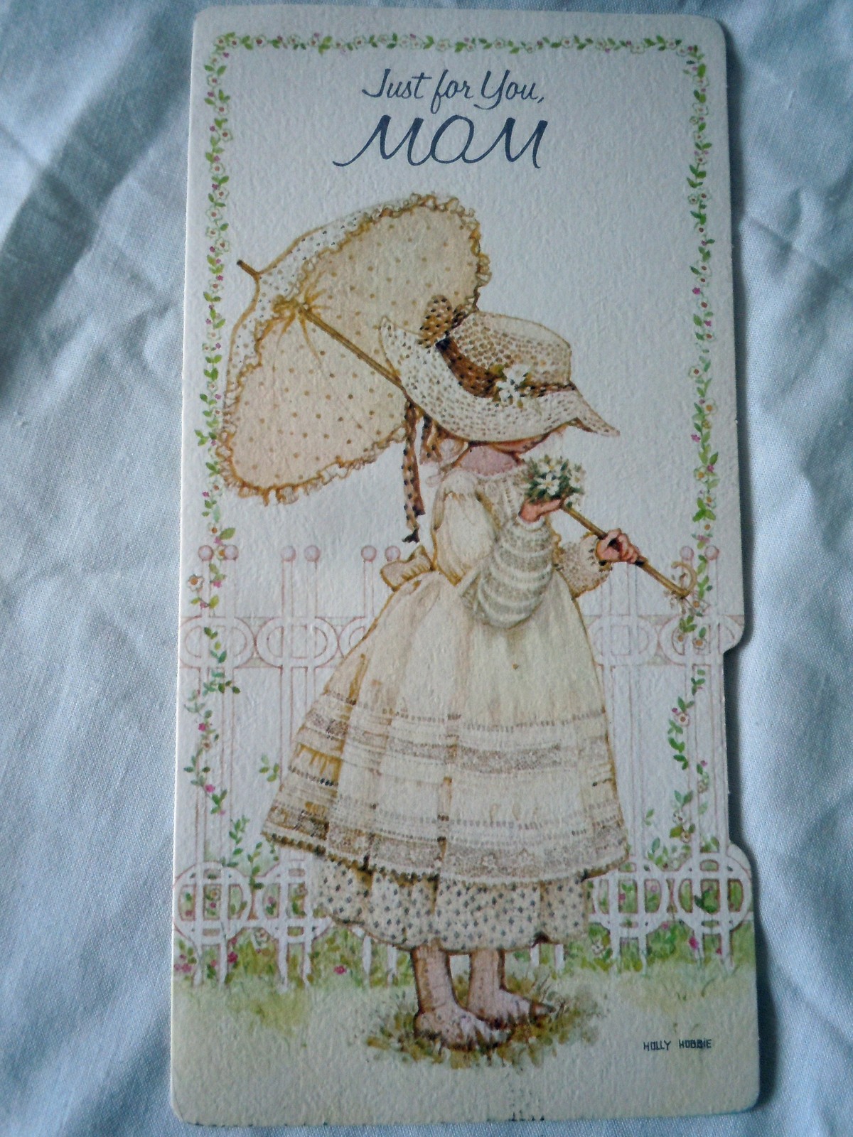 Vintage American Greetings Holly Hobbie Mother's Day Card 1980 - £4.74 GBP
