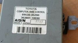 TOYOTA 4RUNNER transfer case 4x4 control module 89530-35290 image 2