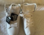 Women&#39;s High Top Sneakers White Size 2M - $24.50