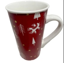 Starbucks 2019 Tall Christmas Trees Coffee Mug Cup 2019 Holiday 16 oz - £10.92 GBP