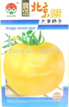 Heirloom Big Yellow Tomato &#39;Peking 156&#39; Organic Seeds Original Pack 300 Seeds /  - $5.68