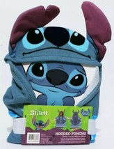 STITCH AND LILO DISNEY ORIGINAL LICENSED BEACH HOODED TOWEL (23.6”x47.2”) - $464.33 MXN
