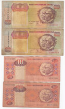 Angola, 10 , 1000 Kwanzas, (Lote De 4) Banco Nacional De Angola - $9.14