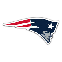 NFL New England Patriots 12 inch Auto Magnet Die-Cut Logo Fremont Die - £14.92 GBP