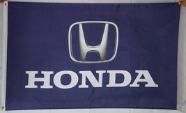 Honda Racing Blue Flag 3X5 Ft Polyester Banner USA 90x150cm - $17.99