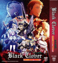 Anime DVD Black Clover Complete Series (1-170) Season 1-5 English Dubbed - £35.80 GBP