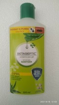 Betaseptic Antiseptic Gel Instant Sanitizer with Aloe vera 120 ML - $11.57 CAD