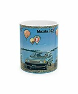 Estate 323 Retro Art Ceramic Mug - Retro Car Lovers Gift, Unique Kitchen... - $13.86+