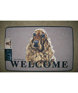 Golden Cocker Spaniel DOGGY DOOR MATS Decorative Dog Breed Specific Welc... - £11.75 GBP