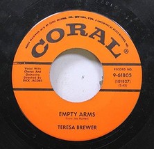 Teresa Brewer 45 RPM Empty Arms / The Ricky-Tick Song - £3.71 GBP