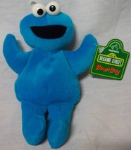 Applause Sesame Street COOKIE MONSTER 6&quot; Bean Bag STUFFED ANIMAL Toy 199... - $15.35