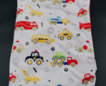 S L Home Fashions Vehicle Baby Blanket Fire Truck School Bus Car Truck A... - £19.57 GBP