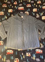 Women’s Jean Shirt, Size 3x, Preowned - £15.15 GBP