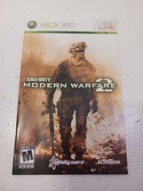 Xbox 360 Call Of Duty Modern Warfare 2 Manual Only No Disc - £1.54 GBP