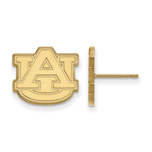 SS w/GP AU Auburn University Small Post Earrings - £58.97 GBP