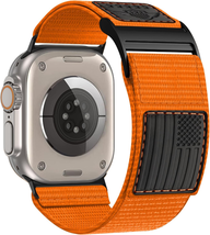 Rugged Apple Watch Nylon Loop Band Strap Sports iWatch Ultra 9/8/7/SE/6/5/4/3/2/ - £26.26 GBP+