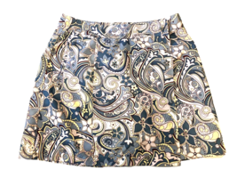 Athleta Skirt Womens Size 4 Paisley Skort Sport Casual Golf Athletic Wra... - $28.59