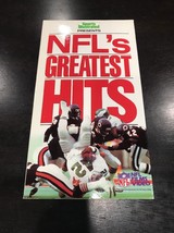 Nfl&#39;s Greatest Hits Sports Illustrated Vhs Video Vintage 1988 Rare!! - £9.84 GBP