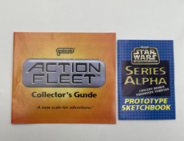 1996 Star Wars Galoob Action Fleet Collectors Guide Prototype Sketchbook - £8.93 GBP